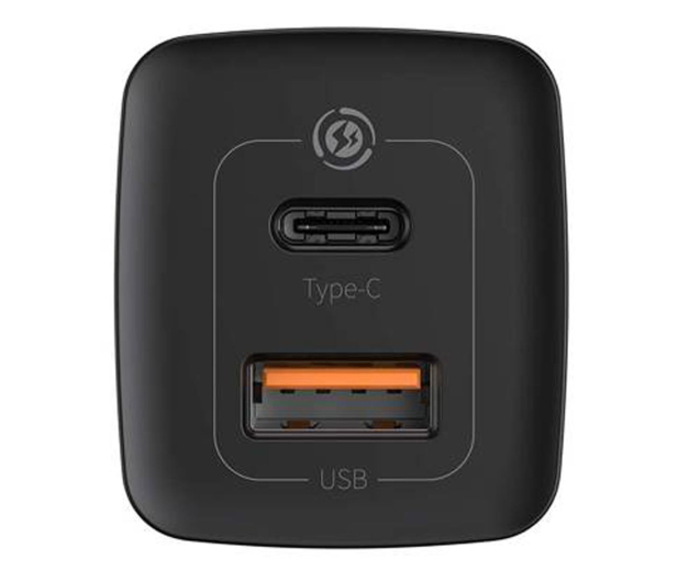 BASEUS Ładowarka sieciowa GaN2 Lite USB-C USB-A 65W CCGAN2L-B01 - 1195441 - zdjęcie 4